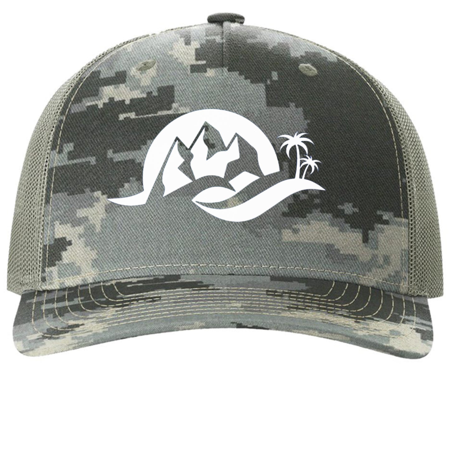 Military Digital Camo/ Light Green - FRONT